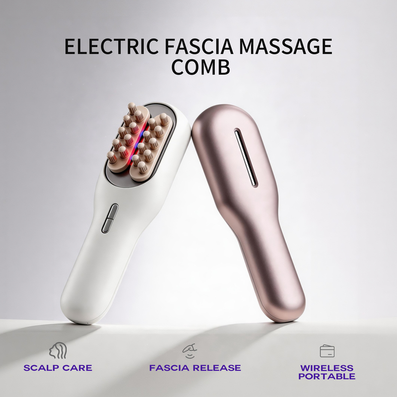 Electric Fascia Massage Comb 5 Speed