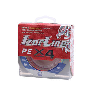 Línea de Pesca Trenzada IzorLine PE X4 de 100m de Alta Resistencia para Pesca en Mar y Roca - Product Image 3