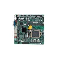 Motherboard Industri ITX Baru Intel Generasi ke-6 LGA1151 Pentium/Celeron/I3/I5/I7 Seri Dual Channel DDR4 RAM 32GB Terintegrasi