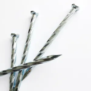 nega China factory galvanized hardened steel concrete nails clavo