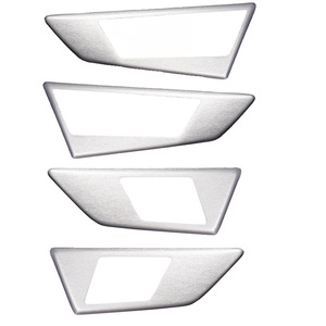 Kits de garnitures de tableau de bord Xingbaiwang, finition mate, résine plastique, pour Mercedes-Benz GLK300 260 350 2013-2015, panneau central du tableau de bord - Product Image 4