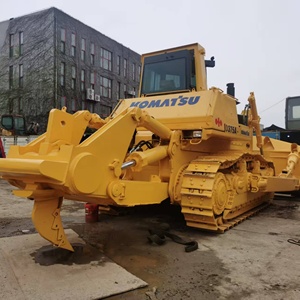 Bulldozer Komatsu D375A d'occasion, excavatrice sur chenilles lourde, équipement de construction, moteur Cummins modèle 2020, puissance 315 kW, hydraulique HAWE - Product Image 2