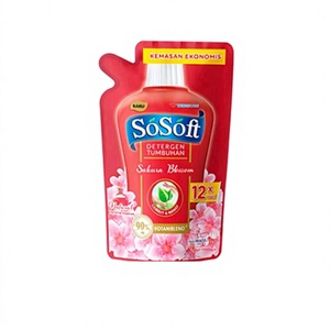 SoSoft <b>Liquid</b> Detergent Sakura Blossom Refiil 360ml x 12 Pcs by Wings - Product Image 1