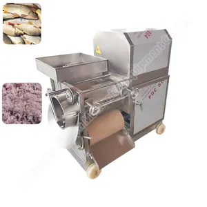 Industrieell Garnelenmahlmaschine Fischenerknochenentferner Trennmaschine Fischenhautpeeling-Maschine