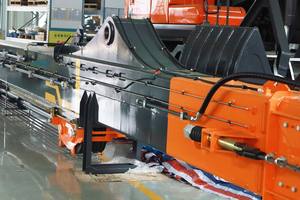 MONDE 12-15T Graafmachine Verlengarm Telescopische Arm Verlengde Graafmachine Lange <span class=keywords><strong>Boom</strong></span> 40m Telescopische Hefboom - Product Image 2