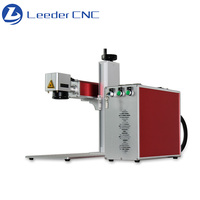 Machine de marquage laser à fibre de type split 50W, petite taille, haute vitesse, pour gravure sur métal, 100x100mm