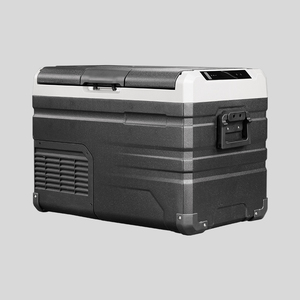 Mini Refrigerador Portátil con Compresor de Corriente Continua, <span class=keywords><strong>Pequeño</strong></span>, para Acampar al Aire Libre, 12V 24V, Recargable con Energía Solar para Automóvil - Product Image 2