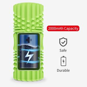 Rouleau en mousse vibrant à 5 vitesses pour l'exercice de physiothérapie rouleau de <span class=keywords><strong>Fitness</strong></span> de Massage du dos EVA à haute intensité pour la récupération musculaire - Product Image 6