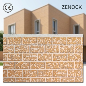 Paneles de Revestimiento en Oferta, Decoración de Paredes Exteriores, Panel Sándwich de Acero, Paneles Sándwich de Espuma de Poliuretano, Panel Metálico Aislante - Product Image 5