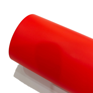 Pellicola in PVC Autoadesiva Opaca <span class=keywords><strong>Rosso</strong></span> Pomodoro, Spessore 0,08mm, per Plotter da Taglio e Realizzazione Insegne - Product Image 2