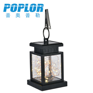โคมไฟโซลาร์เซลล์ Poplor พร้อมไฟประดับสายสำหรับตกแต่งสวนกลางแจ้ง - Product Image 5