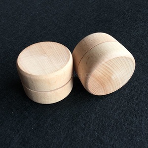 Boîte ronde à savon <span class=keywords><strong>en</strong></span> <span class=keywords><strong>bois</strong></span> massif avec couvercle, boucles personnalisées, 10 pièces - Product Image 5