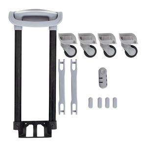 12 unids/set de equipaje semiacabado personalizado gratis, Maleta Abs, Maleta dura de viaje con ruedas, bolsa con ruedas, equipaje - Product Image 4