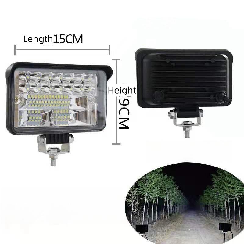 มุมมองกว้าง 4 นิ้ว ไฟ LED สีขาวระยะไกล 30 ดวง