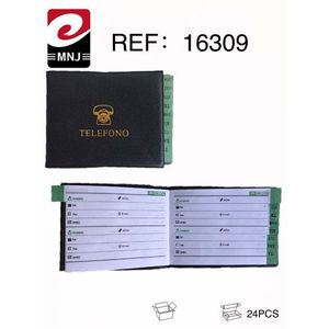 Libreta de Contactos Telefónica, 24 Páginas con Separadores Alfabéticos para Almacenamiento de Contactos - Product Image 3