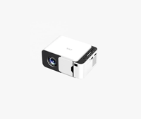 Mini Proyector Eléctrico T5 con Sistema Android 14, Brillo de 150ANSI Lúmenes, Resolución 1280x720P, LCD Portátil, WiFi Inteligente, Ideal para Regalo