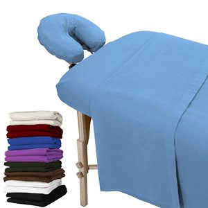 Mềm sợi nhỏ massage bảng Ga Trải Giường Cover Set spa massage bảng đàn hồi được trang bị phẳng tấm ga trải giường - Product Image 2