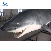 Simulation de requin pour la vie naturelle, modèle 3d, révissage du requin, animal astronomique