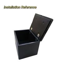 Bisagra Plegable Semicircular de Acero Inoxidable 304, Dimensiones Personalizables para Cajas Eléctricas de Madera Aisladas