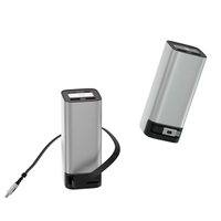 20000mAh Ultra-Haute Capacité Portable Power Bank En Alliage D'aluminium LED Affichage Numérique Étanche Extérieur Ordinateur Portable Double USB