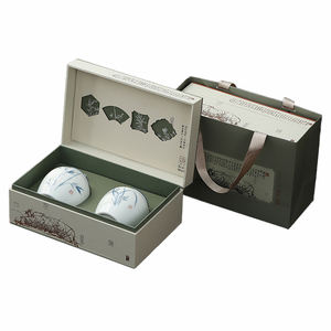 Vente en gros de boîtes en papier magnétiques <span class=keywords><strong>pour</strong></span> cadeaux alimentaires avec pot en céramique tasses décoratives personnalisées vases en céramique et en <span class=keywords><strong>porcelaine</strong></span> boîte en papier cadeau - Product Image 1