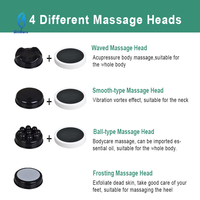 Masseur corporel rotatif manuel 5 en 1, relaxation complète du corps, tonification, amincissement, perte de poids et brûlage des graisses, appareil de massage à marteaux