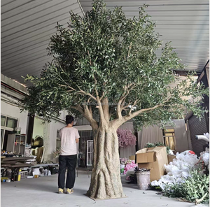 Cây Ô liu nhân tạo 4M 5M 6M sang trọng lớn lớn chất lượng cao Nhà giả ngoài trời trong nhà để trang trí cảnh quan - Product Image 5