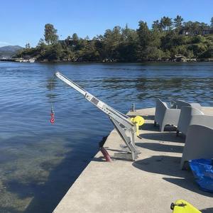 Grúa Marina Pequeña <span class=keywords><strong>de</strong></span> 400-800 kg, Elevador Eléctrico <span class=keywords><strong>de</strong></span> Plataforma para Mantenimiento <span class=keywords><strong>de</strong></span> Yates, Barcos y <span class=keywords><strong>Lanchas</strong></span> Rápidas - Product Image 3