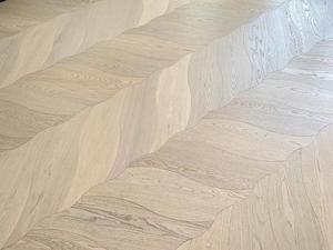 <span class=keywords><strong>Parquet</strong></span> en bois à motifs irréguliers en forme de feuille, <span class=keywords><strong>parquet</strong></span> en bois à motifs hexagonaux - Product Image 5