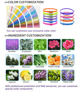 Verstellbare Angstlösende Wasserdichte Langlebige Beruhigende Halsbänder für Katzen und Hunde zur Angstlinderung - Product Image 5