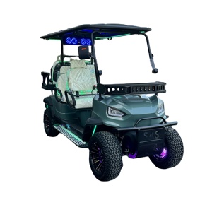 HKBG 2025 Nuevo Diseño Carro de Golf de Alta Calidad con Opción de Batería de 48V, 7-8 Asientos, Alcance de 70-90km, Acero Reforzado, Nuevo Diseño 2025 - Product Image 1