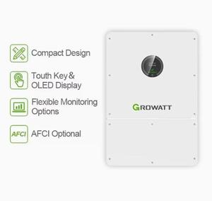Sistema Solar Híbrido Trifásico Growatt de 8kw 10kw 12kw 15kw con 4K-15K-Hu - Product Image 2