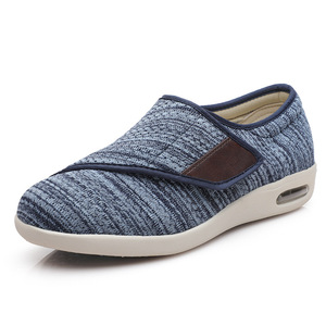 Chất Lượng Cao Nhà Máy Trực Tiếp Dễ Dàng Mặc Giày Dép Không Khí Đệm Có Thể Điều Chỉnh Vòng Lặp Và Móc Mềm Rộng Kích Thước Lớn Bệnh Tiểu Đường Giày - Product Image 2