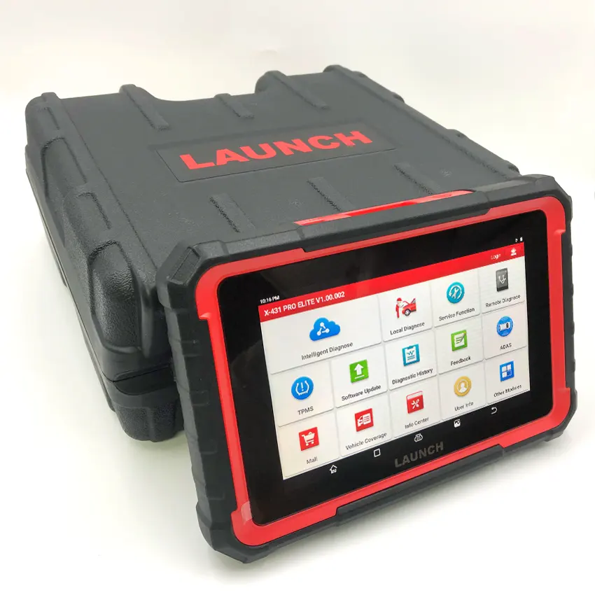 Nieuwe Aankomst Lancering X431 Pro Elite Volledige Bidirectionele Scan Tool Ecu Online Codering Auto Diagnostische Tool