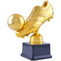 Trophée de football en plastique JIATAO - Récompense personnalisable pour événements commémoratifs