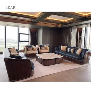 Exquisiter Couch tisch aus viktoria nischem Marmor für elegantes Leben