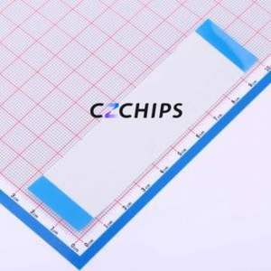 ZX-FFC0.5-T-10048-50P FFC Cable (Flexible Flat Cable) P=0.5mm Connector 50P 0.5mm Non-Inverting 10cm - Product Image 2