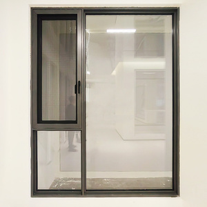 Cao Cấp Đôi Tráng Men Tempered Glass Nhôm Cửa Sổ Cửa Sổ Nhiệt Phá Hủy Màn Hình Muỗi Đu Mở Cho Nhà/Văn Phòng/Biệt Thự - Product Image 5