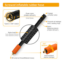 Hand Tool Car Tire Inflator With Air Hose