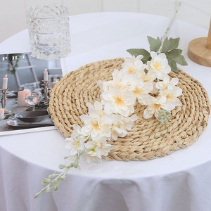 Commercio all'ingrosso delphinium artificiale blu <span class=keywords><strong>viola</strong></span> finta seta Delphinium stelo <span class=keywords><strong>lungo</strong></span> <span class=keywords><strong>fiore</strong></span> di giacinto per la casa di nozze - Product Image 6