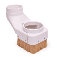 Cache-poussière en plastique pour broche de machine de gravure CNC, pour le nettoyage et la protection contre la poussière dans le travail du bois, compatible avec les pièces de routeur CNC