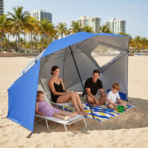 <span class=keywords><strong>Parasol</strong></span> de plage extérieur UPF50, abri solaire pour sports, abri portable de grande taille, <span class=keywords><strong>protection</strong></span> contre les intempéries, camping, événements - Product Image 1