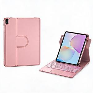 Étui Clavier <span class=keywords><strong>iPad</strong></span> Rotatif à 360° avec Pavé Tactile Rétroéclairé LED Housse Sans Fil pour <span class=keywords><strong>iPad</strong></span> 11 A16 2025 <span class=keywords><strong>12</strong></span> A19 2026 10.9 pour <span class=keywords><strong>iPad</strong></span> Air 11 - Product Image 1