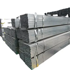 high quality for all kinds factory pre-galvanized square pipe