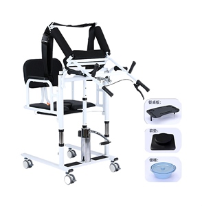 Hydraulic lifts for home rehabilitation centers transfer <b>chair</b> with commode for disable - Product Image 3