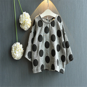 Vêtements de boutique pour enfants en gros, t-shirts à manches 3/4 pour filles mignonnes, style coréen, provenant d'un fournisseur chinois - Product Image 3