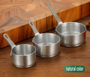 Small Metal Measuring Cups <strong>Dipping</strong> Hoisin Sauce <strong>Pots</strong> Different Sizes Seafood Sauce Containers Polished for Household Hotel Use - Product Image 6