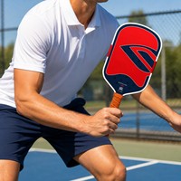Pala de Pickleball GEN5 Omni Alargada, Termoformada, Fibra de Carbono T700, Núcleo de Espuma EPP, Aprobada por la USAPA, Raqueta Profesional, OEM Personalizada