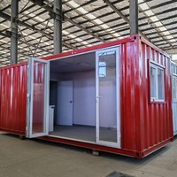 Maison de conteneurs modulaire pour hôtel de villégiature et bureau