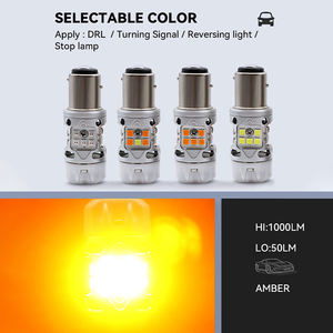 2023 Popular CANbus luz de freno de coche DRL lámpara de señal de giro 1157 bay15d Auto bombillas LED accesorios de coche - Product Image 4